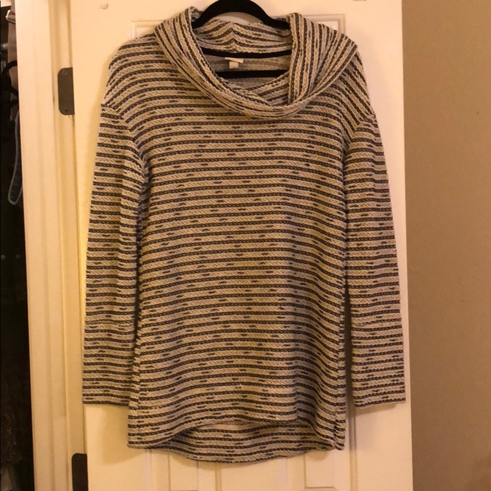 Merona textured cowl neck sweater